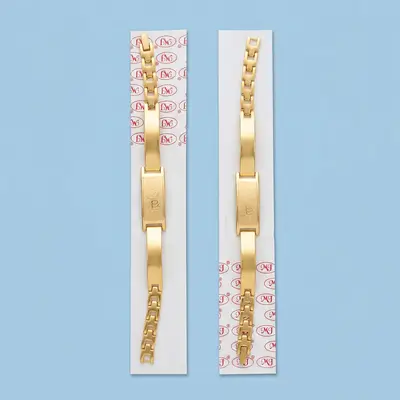 Annayya Gold Plated Metallic Bracelet Rakhi
