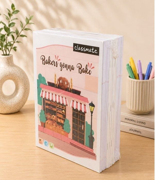 Classmate Maths UnRuled, 120 Pages, King Size