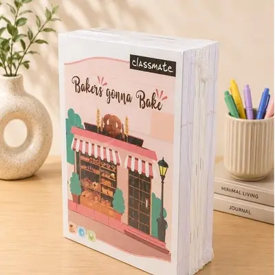 Classmate Maths UnRuled, 120 Pages, King Size