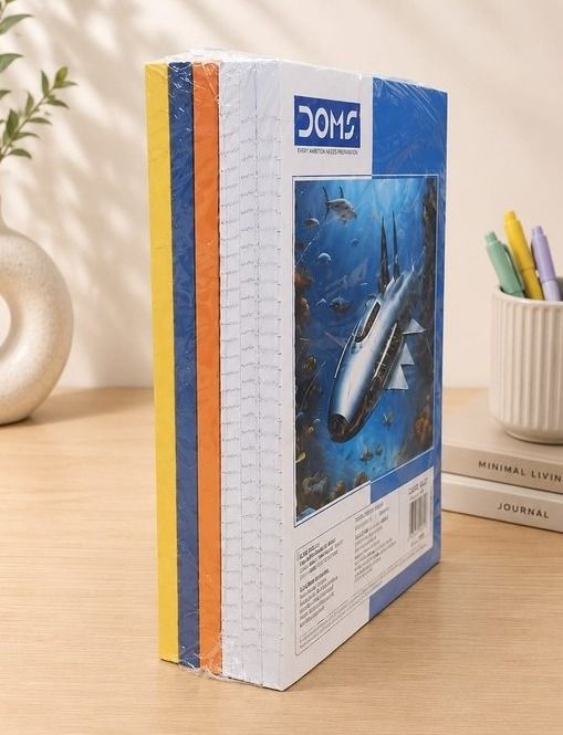 Doms SingleRuled, 300 Pages, A4 Size